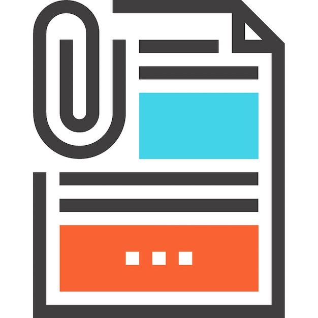 icono de archivo adjunto