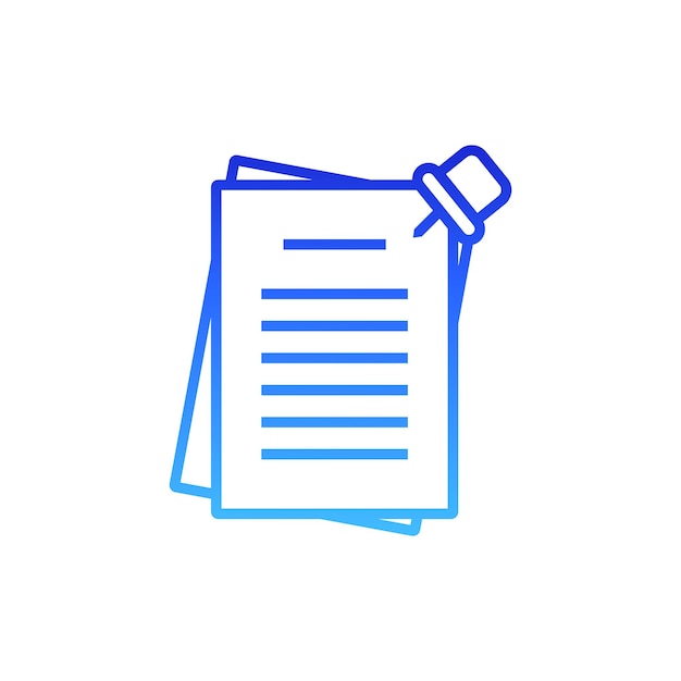 Ícono de archivo del documento