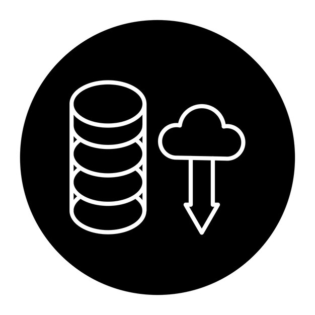Ícono de archivo en la nube