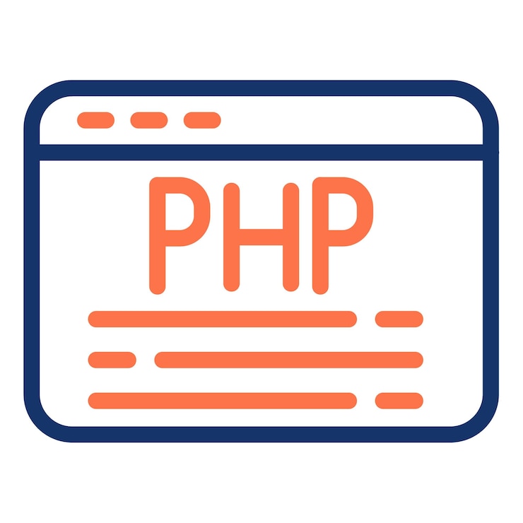 Vector icono del archivo php