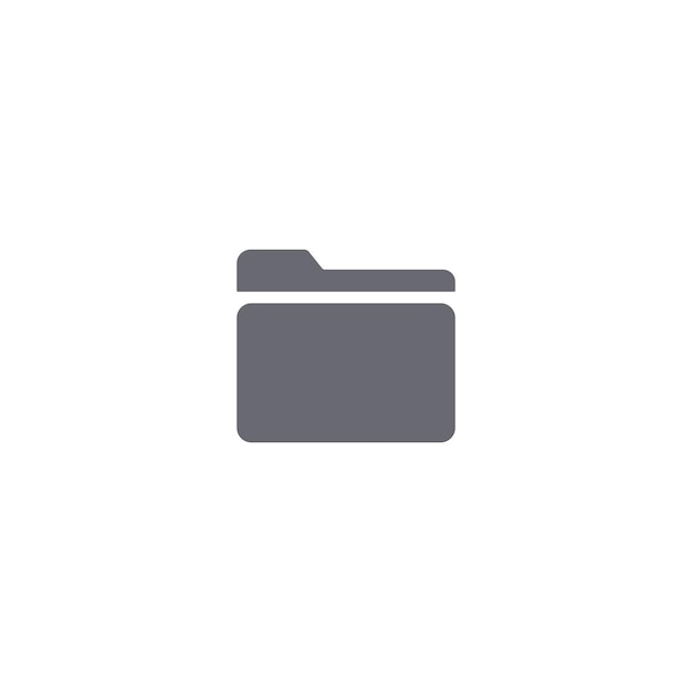 Icono de archivo Símbolo de documento Icono vectorial simple moderno para el diseño de sitios web aplicación móvil ui