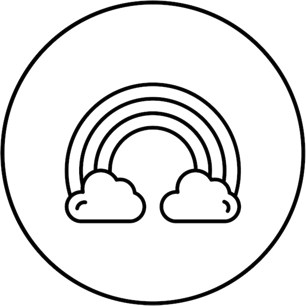 El icono del arco iris