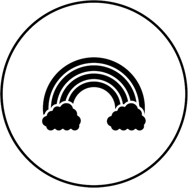 El icono del arco iris