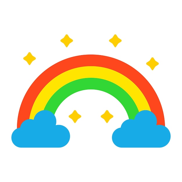 El icono del arco iris