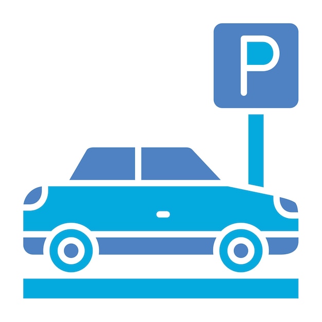 Icono del área de estacionamiento