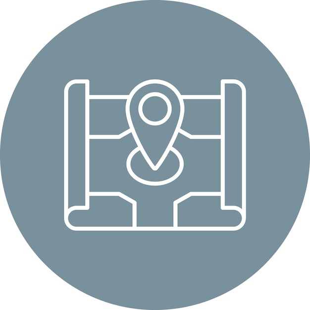 Ícono de área del mapa