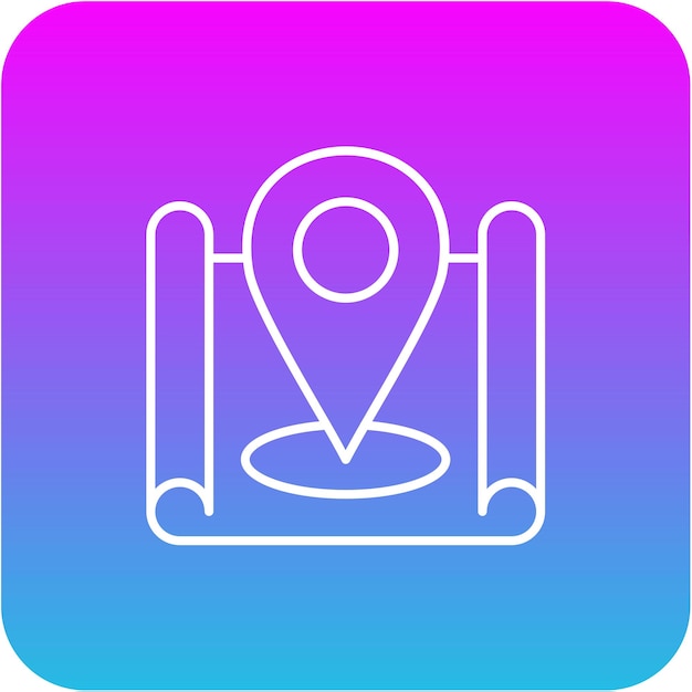 Ícono de área del mapa