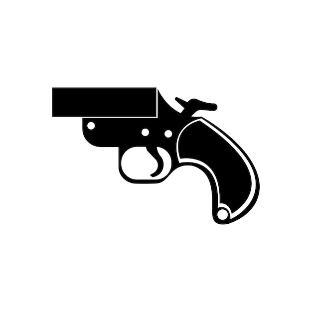 Vector el icono del arma de la escopeta blaster