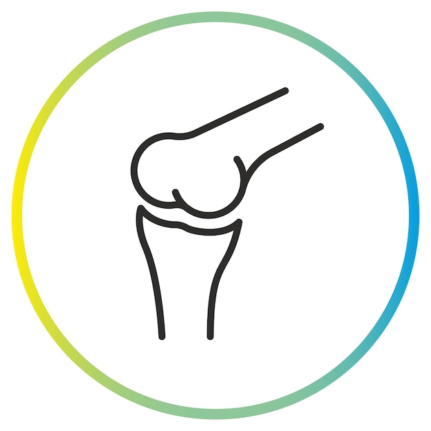 icono de articulación humana