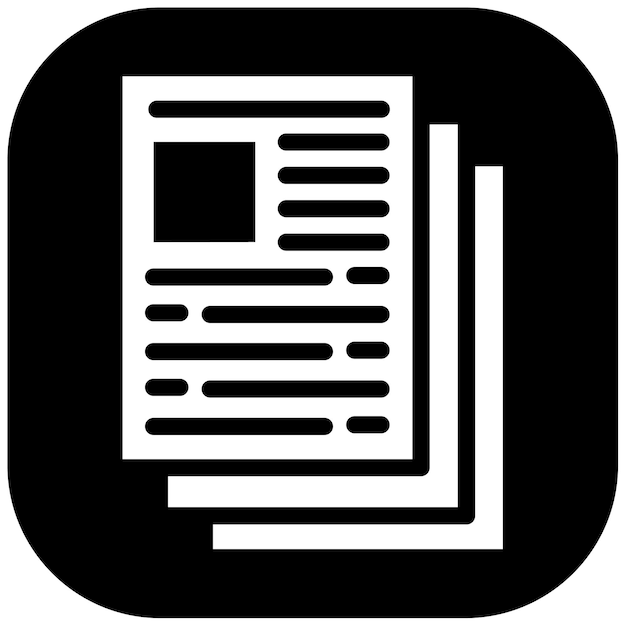 Icono del artículo de noticias