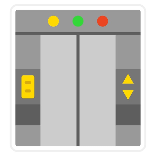 Vector icono del ascensor