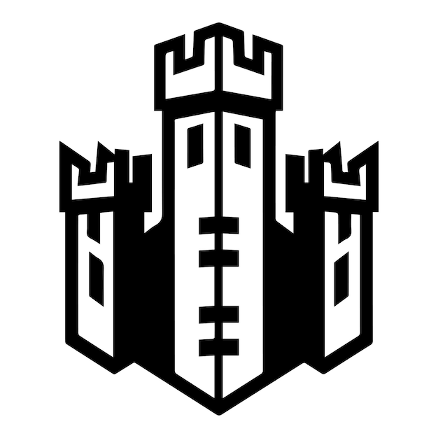 icono de asedio o símbolo de línea moderno Arte de línea vectorial y diseño de icono con contorno en negrita