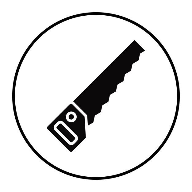 Icono de aserradura