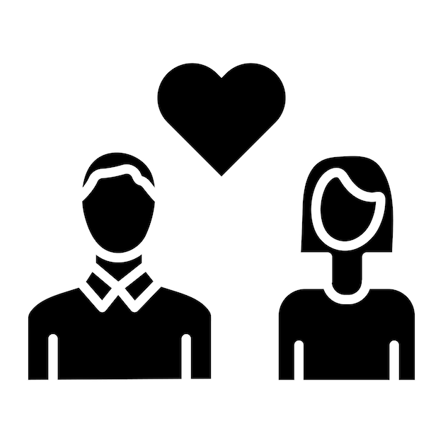 Icono de asesoramiento para parejas
