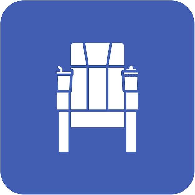 Icono del asiento del cine