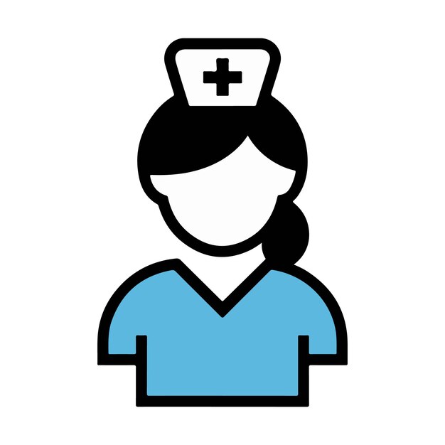 Icono asistente de pacientes icono