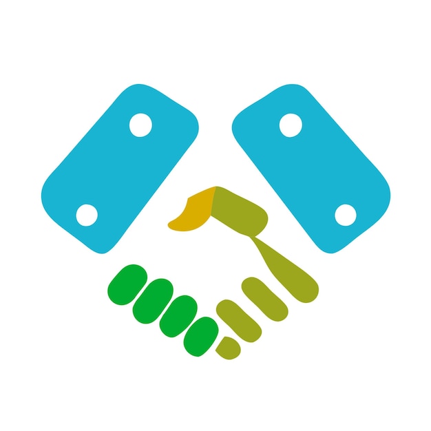 Icono de asociación plana Ilustración de capa vectorial PNG transparente