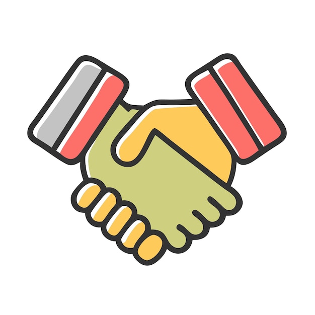 Icono de asociación plana Ilustración de capa vectorial PNG transparente