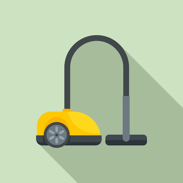 Icono de aspiradora de servicio de habitaciones Ilustración plana del icono de vector de aspiradora de servicio de habitaciones para diseño web