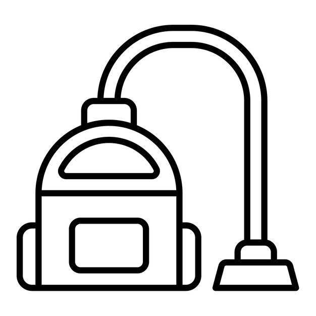 El icono de la aspiradora