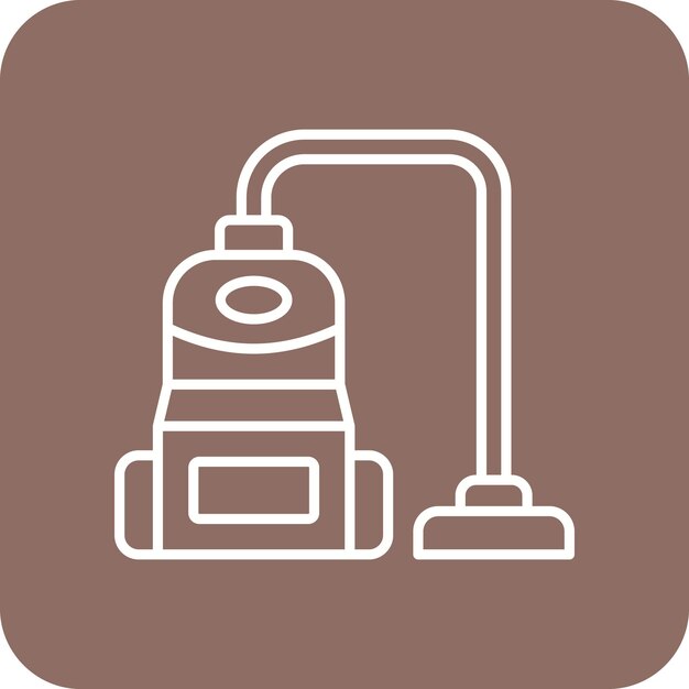 El icono de la aspiradora