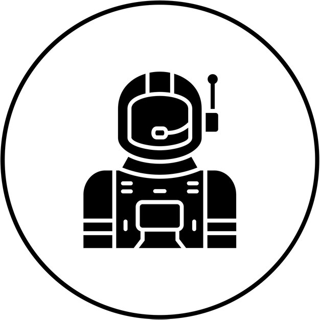 El ícono del astronauta