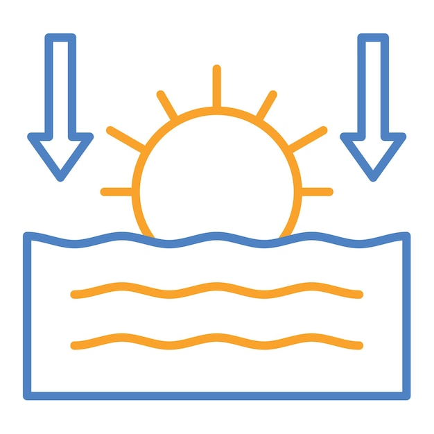Icono del atardecer