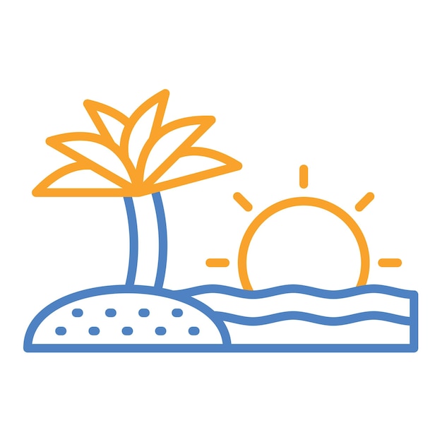Icono del atardecer