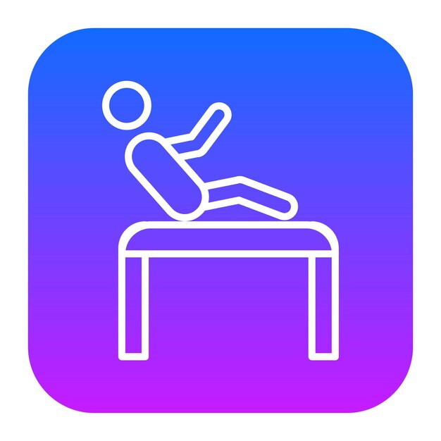 Ícono del atleta de salto