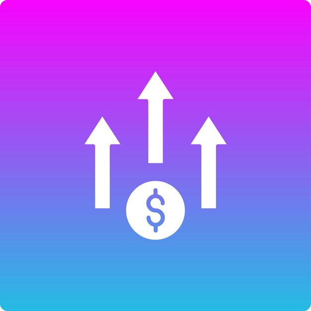 Ícono de aumento de precio