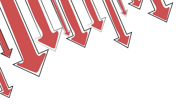 Vector icono de aumento de precios el concepto de crisis en el mundo