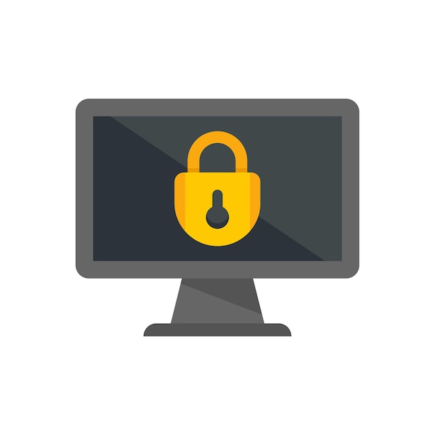 Icono de autenticación multifactor Ilustración plana del icono de vector de autenticación multifactor aislado sobre fondo blanco