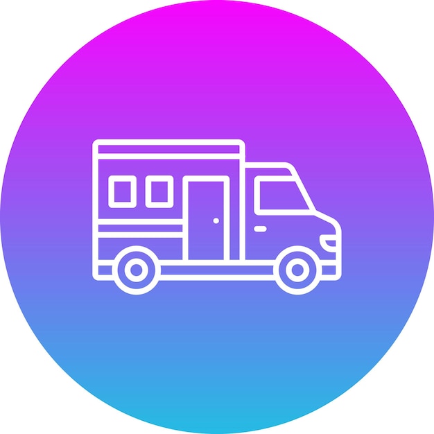 El icono del autobús escolar