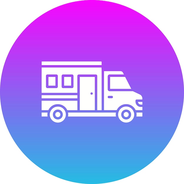El icono del autobús escolar