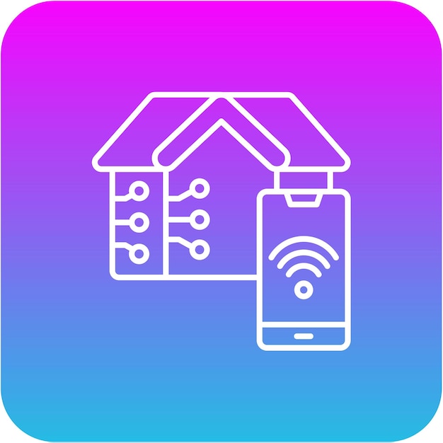 Icono de la automatización del hogar