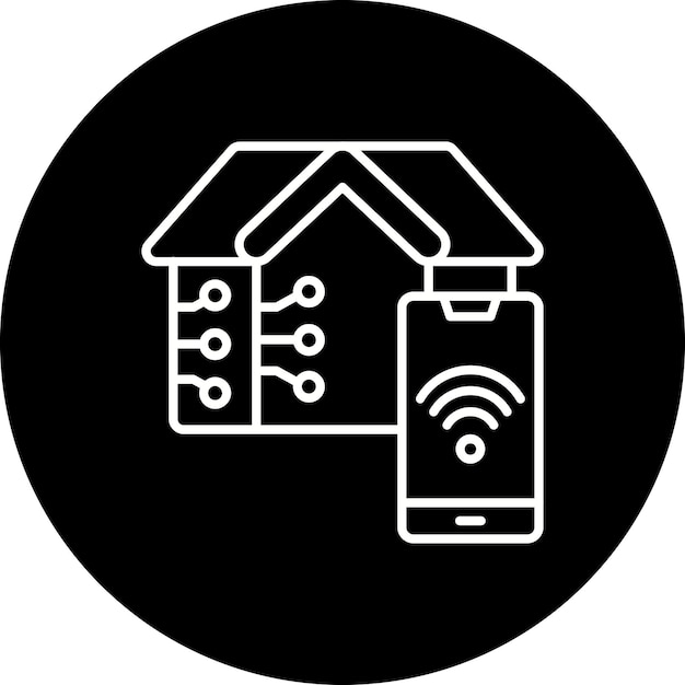 Icono de la automatización del hogar