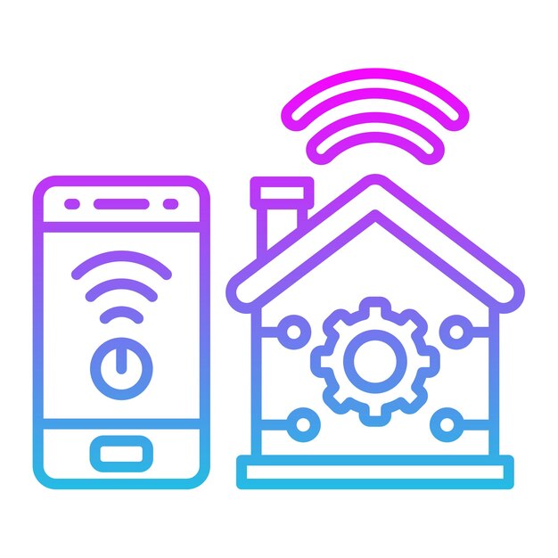 Icono de la automatización del hogar