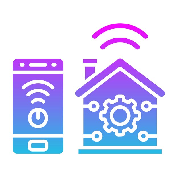 Icono de la automatización del hogar