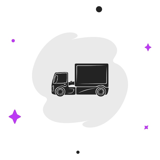 Icono de automóvil en ilustración vectorial de estilo plano pictograma de concepto de negocio simple en fondo aislado