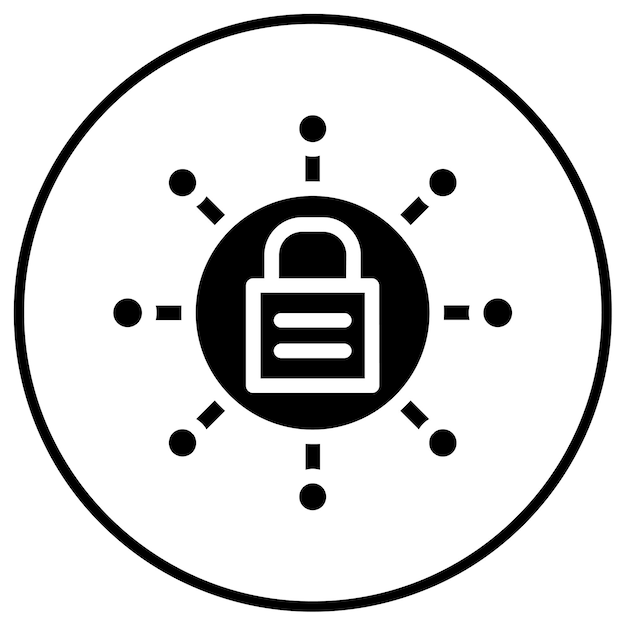 Icono de autorización de la red
