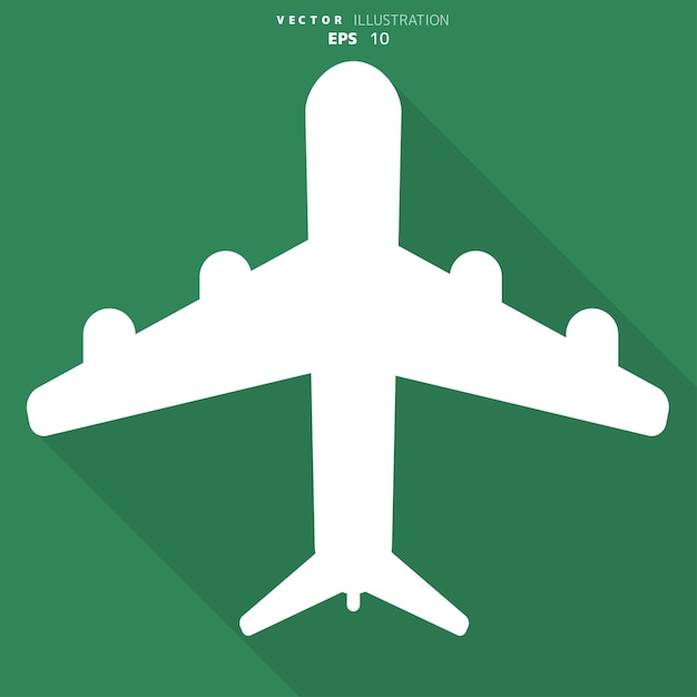 Icono de avión de avión