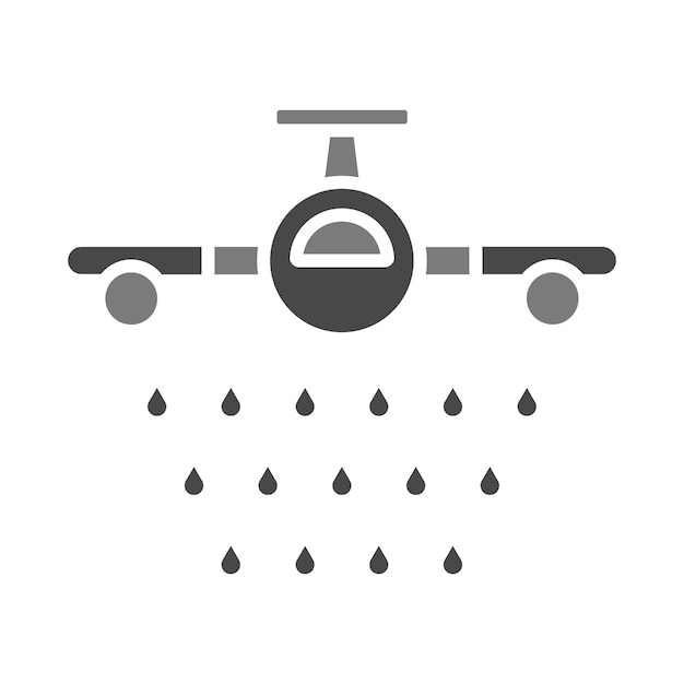 El icono del avión de bomberos