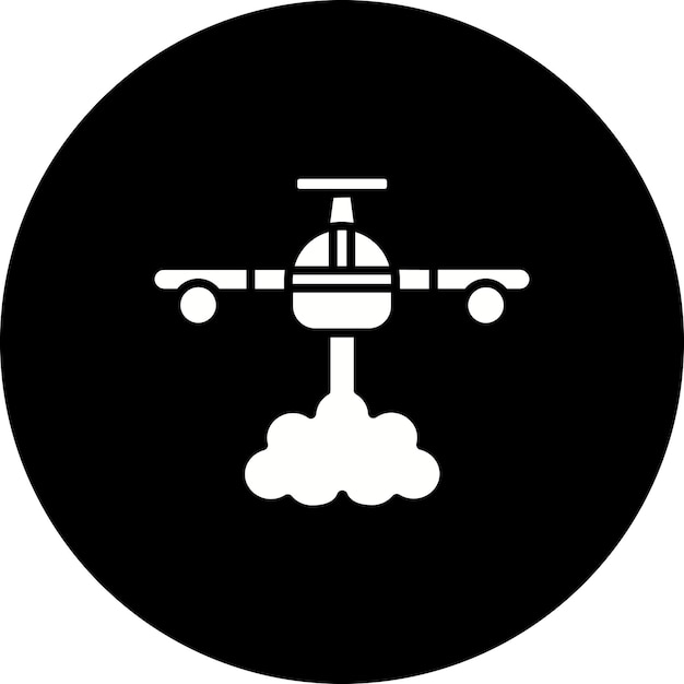 El icono del avión de bomberos