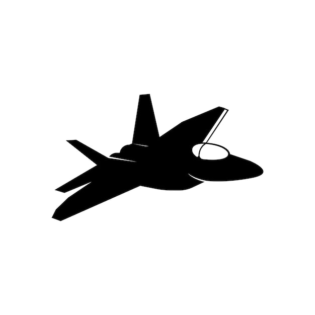 Icono de avión de combate
