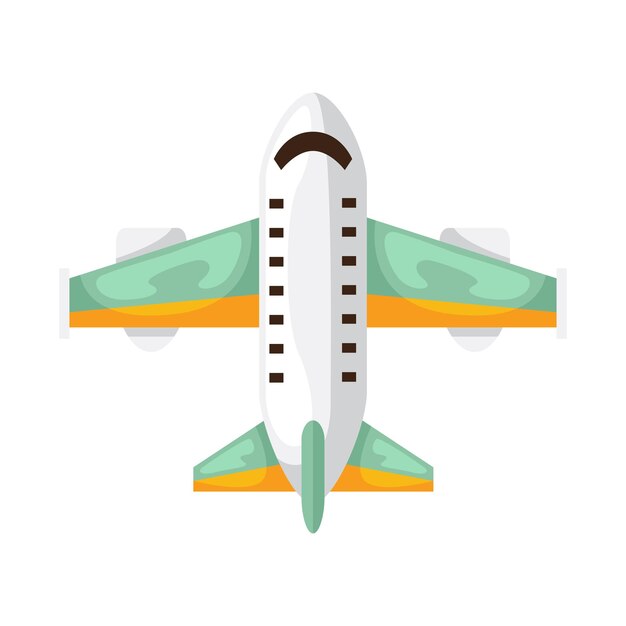 Vector icono de avión diseño vectorial