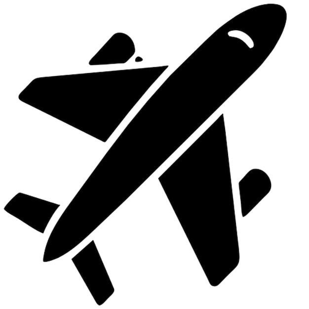 Vector icono del avión