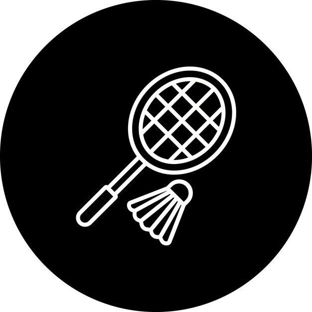 Icono del bádminton