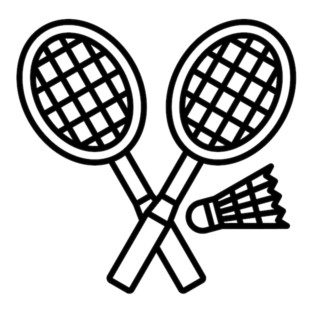 Icono del bádminton