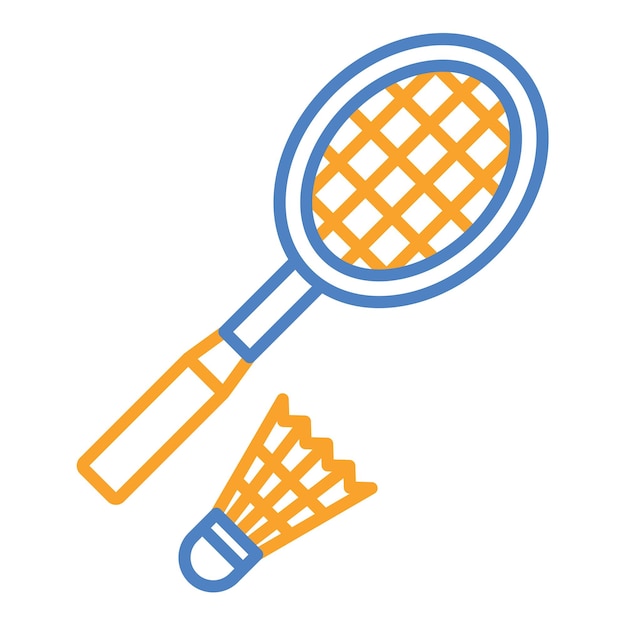 Icono del bádminton