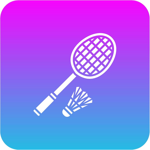 Icono del bádminton